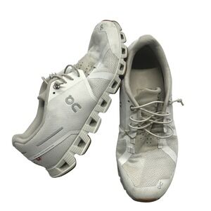 On Running Cloud Women's Size 9 White Mesh CloudTec Swiss Engineering‎ Sneakers